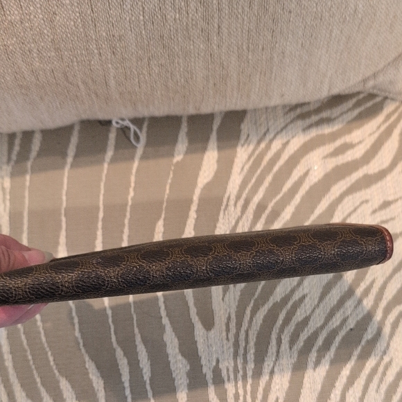 Celine Macadamia Brown Wallet Vintage - Picture 13 of 15